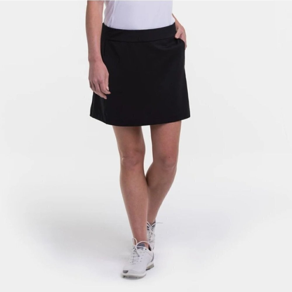 E P Pro Black Golf Skort Size 8